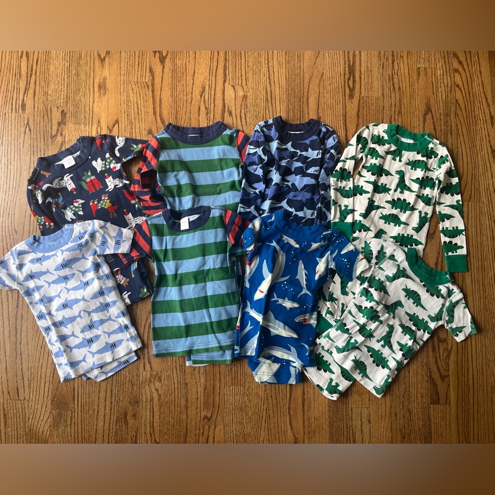 Hanna Andersson pajama bundle (8 pair) - size US 4